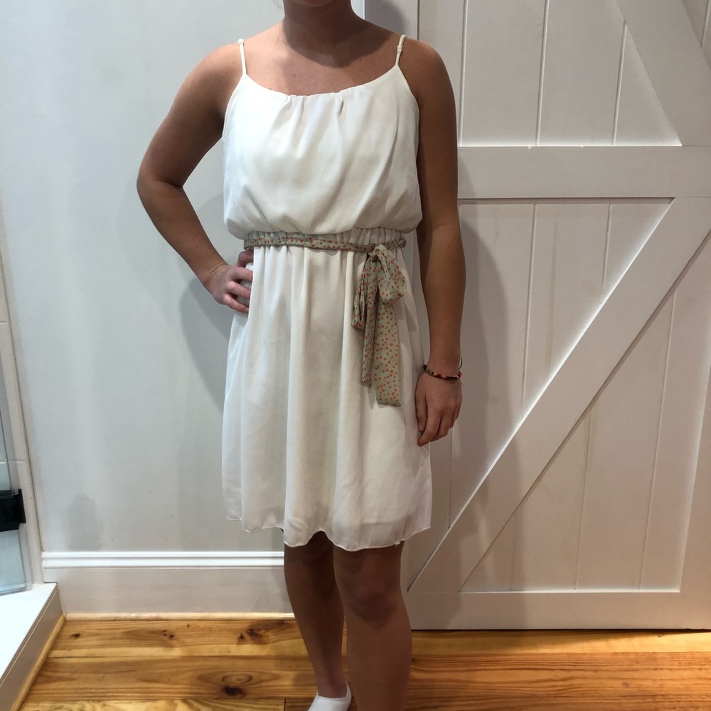 - spaghetti strap shimmer  sun dress